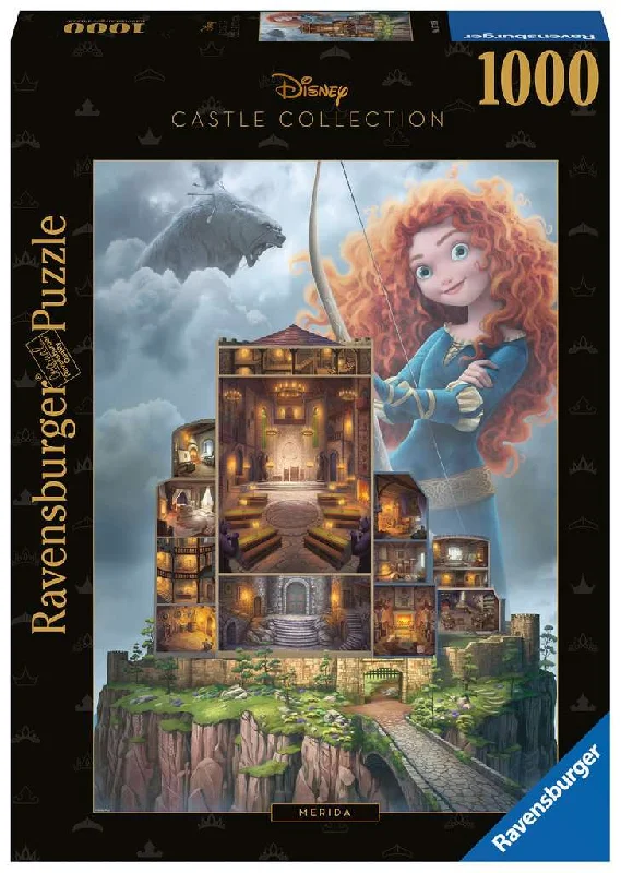 Engaging puzzlesDisney Castle Collection - Merida 1000 Piece Puzzle
