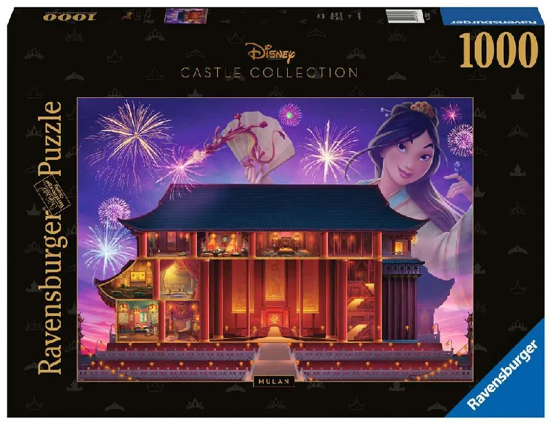 Fast-paced games Disney Castle Collection - Mulan 1000 Piece Puzzle