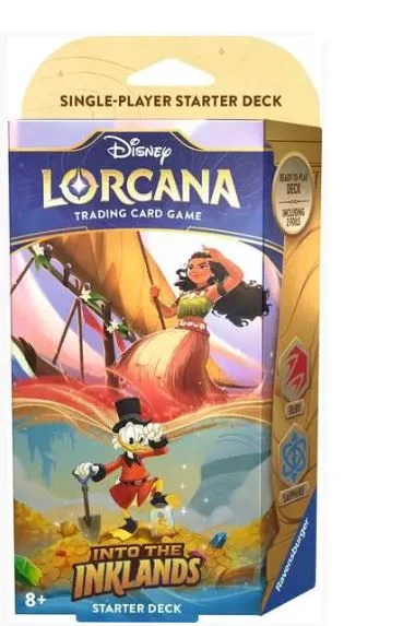 Social games DISNEY LORCANA TCG INTO THE INKLANDS STARTER DECK RUBY & SAPPHIRE