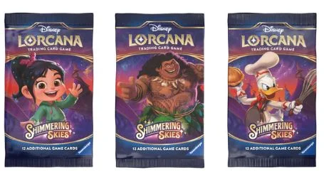 Casual games DISNEY LORCANA TCG SHIMMERING SKIES BOOSTER PACKS