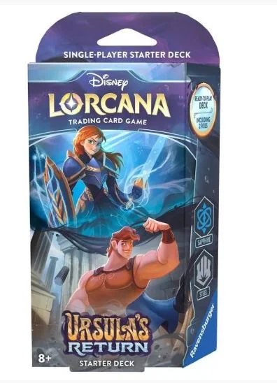 Competitive games DISNEY LORCANA TCG URSULA'S RETURN STARTER DECK SAPPHIRE & STEEL
