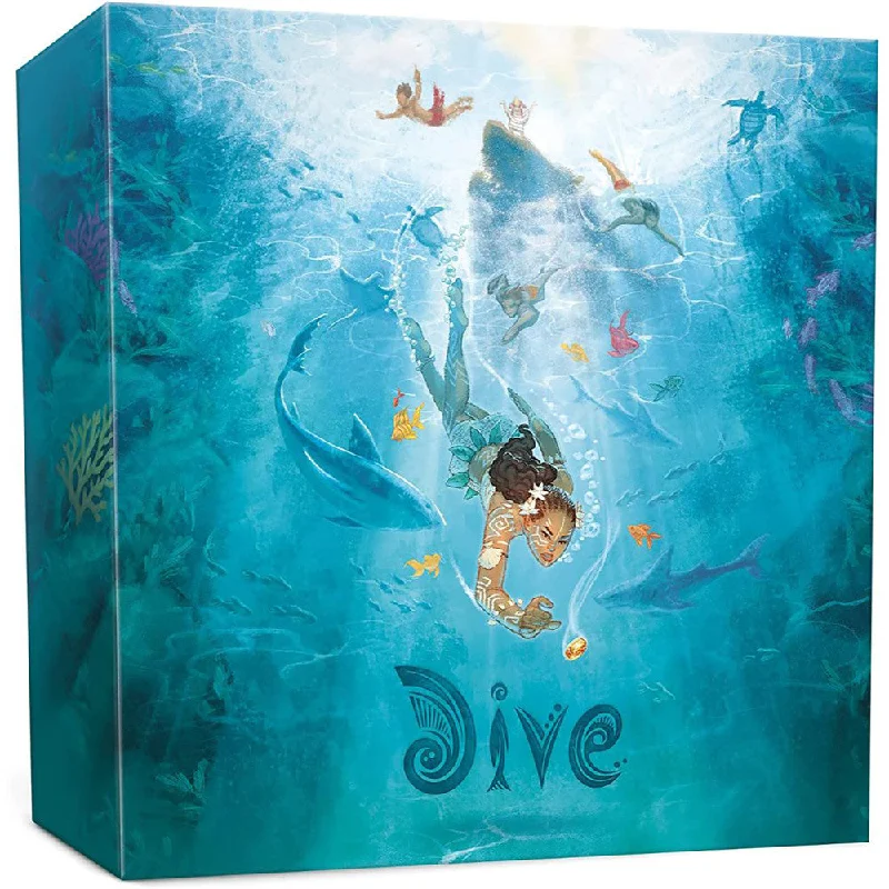 Casual games Dive Aquatic Adventure Board Game - Strategic Family Fun