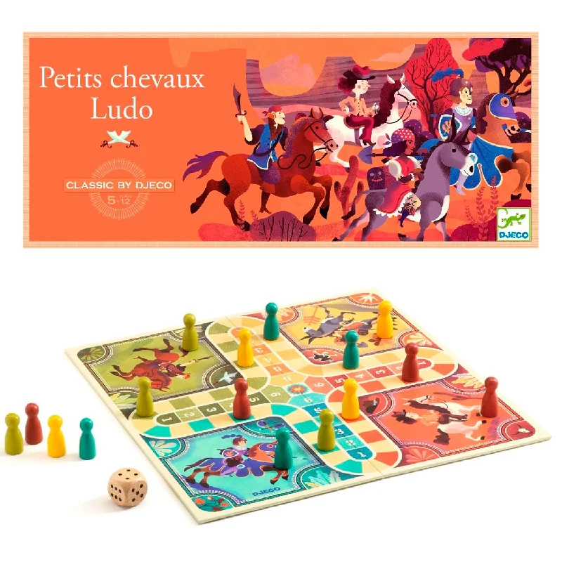 Logical puzzles Djeco Klassisk spil Ludo