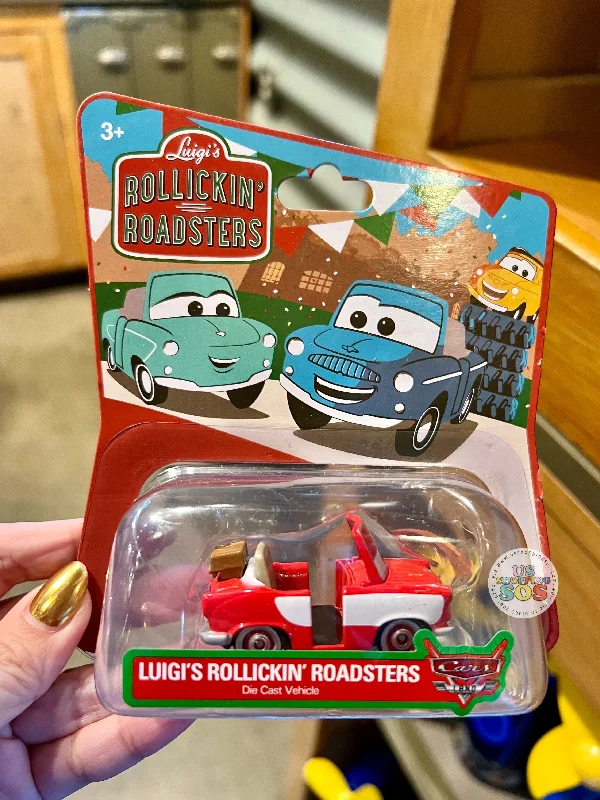 Realistic toy carsDLR - Carsland - Luigi’s Rollickin’ Roadster Die Cast Vehicle Red