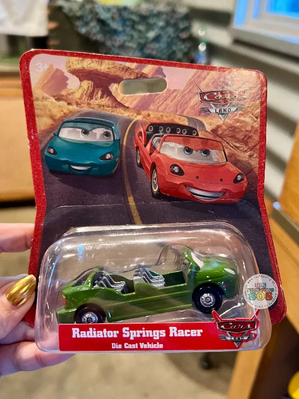 Durable toysDLR - Carsland - Radiator Springs Racer Die Cast Vehicle Olive Green