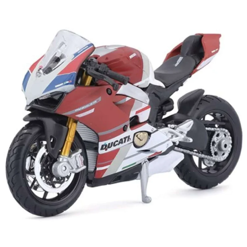 High-quality materials toys Red DUCATI PANIGALE V4 S CO MODEL By Maisto