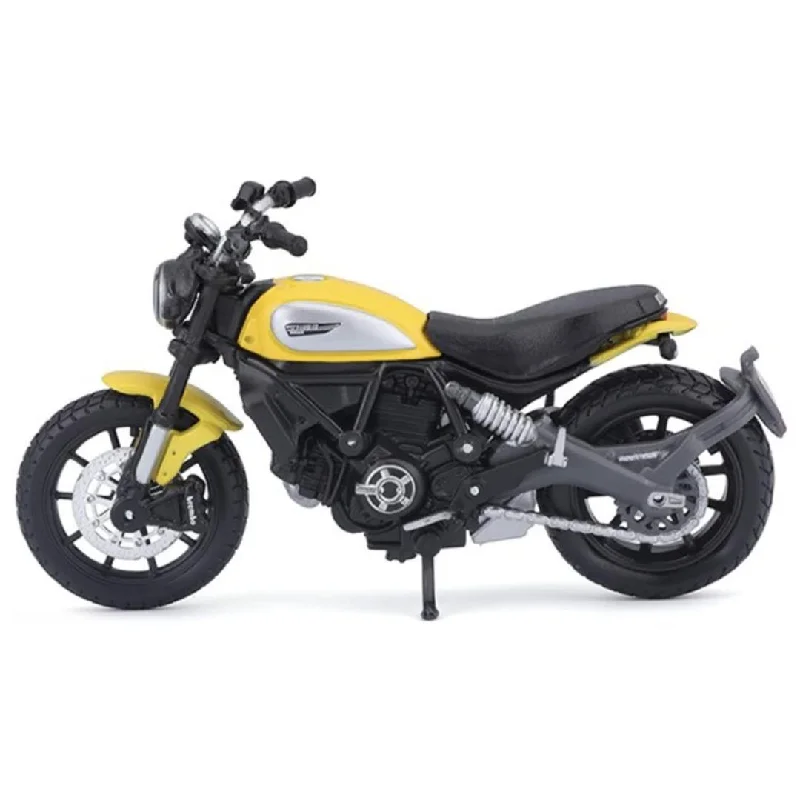 High-quality toy cars Ducati Scrambler Icon 1:18 Scale Bike by Maisto
