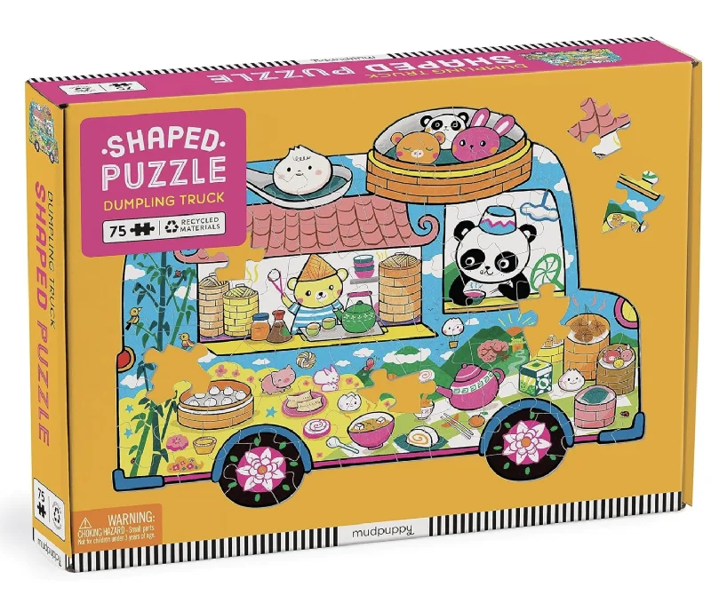 Entertaining games Dumpling Truck 75 Piece Puzzle