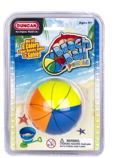 Age-appropriate puzzles DUNCAN COLOURED BEACH BALL PUZZLE