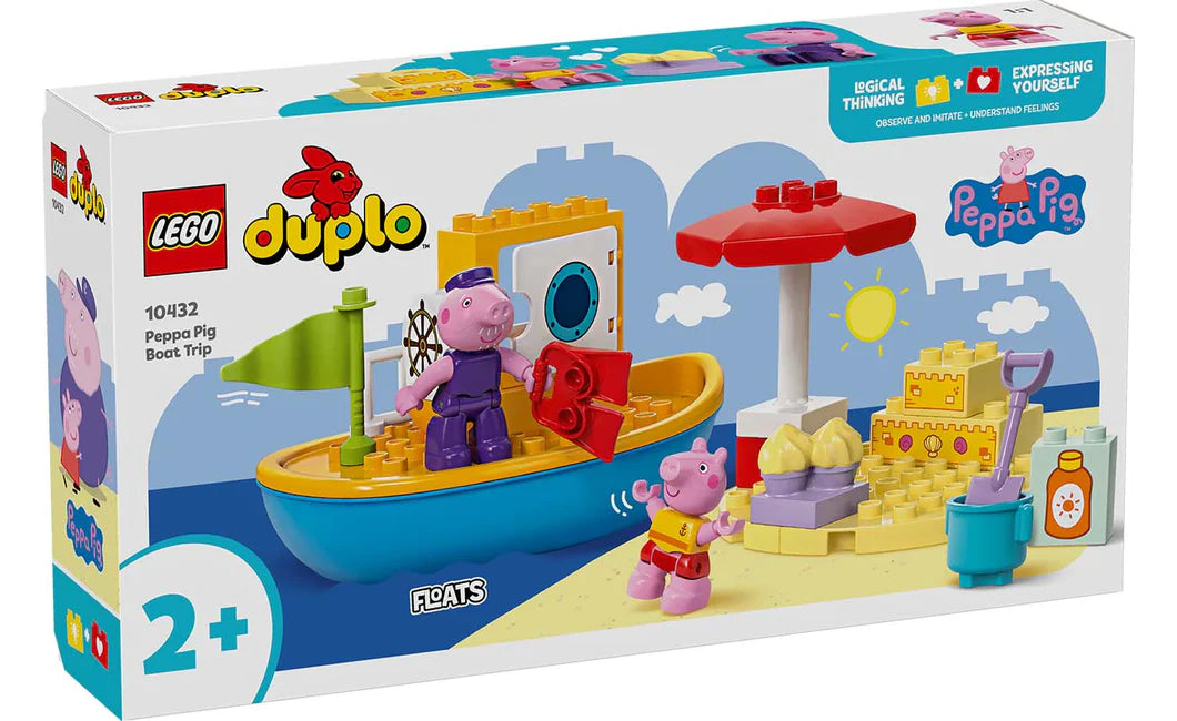 Consistently high-quality LEGO productsDUPLO® PEPPA PIG BOAT TRIP - 10432