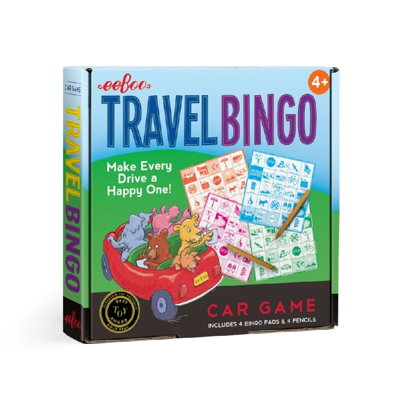 Intricate puzzles eeBoo Travel Bingo Game for Kids, Eco-Friendly Road Trip Entertainment