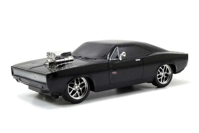Fun toy carsFast & Furious - Dom's 1970 Dodge Charger 1:24 Scale Remote Control Car