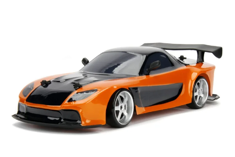 High-quality materials toys Fast & Furious - Han's 1993 Mazda RX-7 Veilside 1:10 Scale Remote Control Car High-quality materials toys Fast & Furious - Han's 1993 Mazda RX-7 Veilside 1:10 Scale Remote Control Car