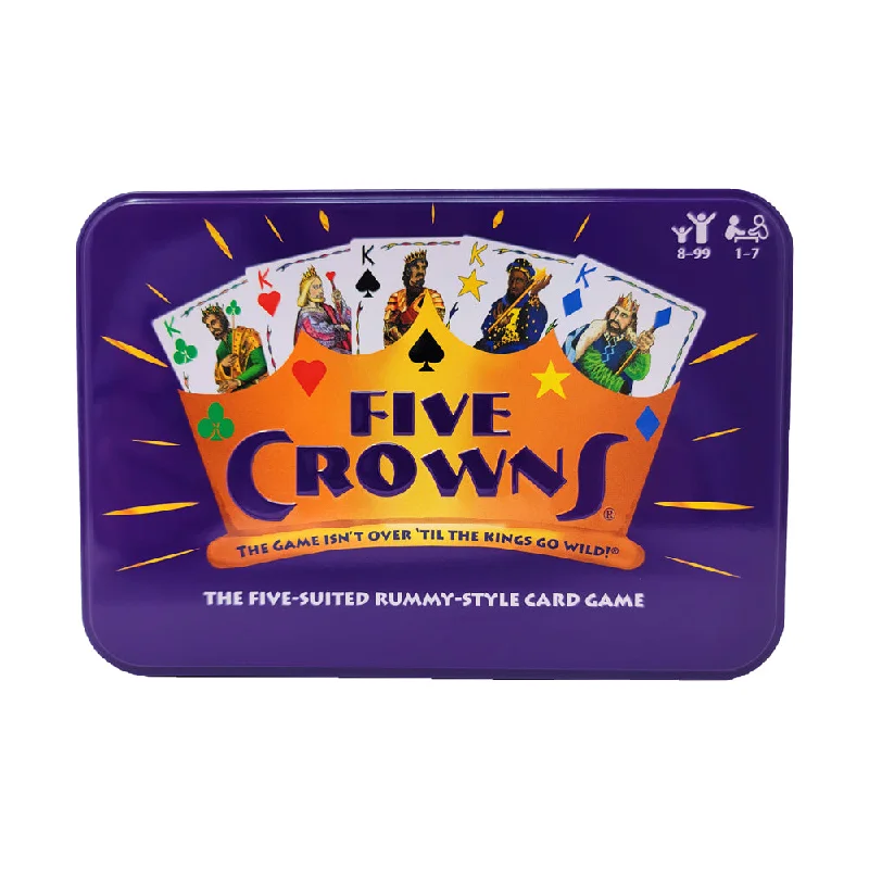 Relaxing games Five Crowns Card Game - Award-Winning Five-Suited Rummy-Style Game