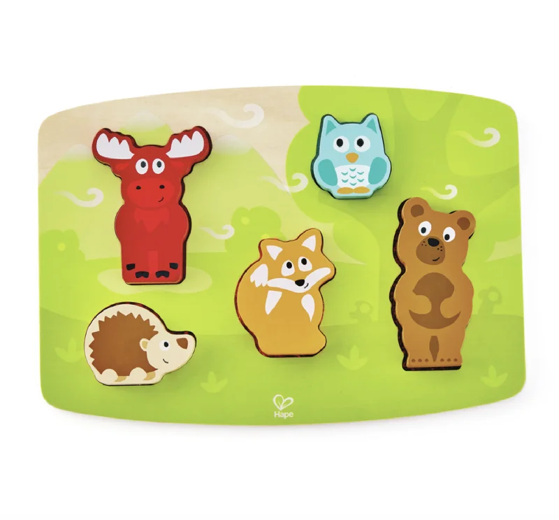 Intricate puzzles Forest Animal Tactile Puzzle