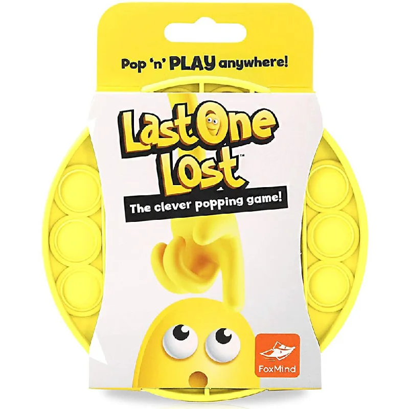 Logical puzzles FoxMind Games Last One Lost Portable Strategy Game, Yellow