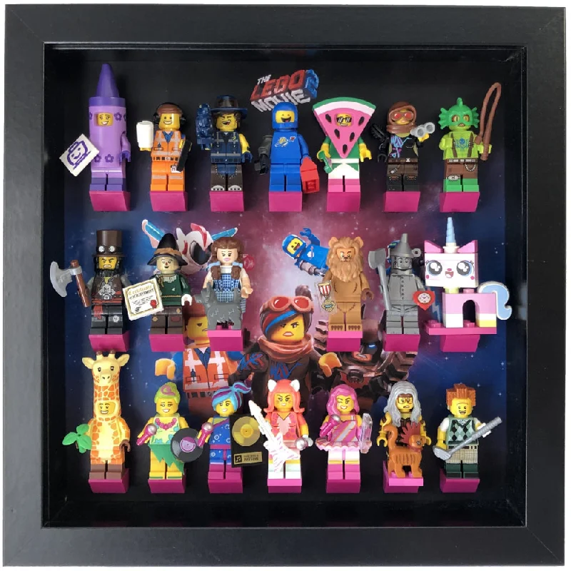 Stress-relieving LEGO buildingFrame for The Lego Movie 2 Minifigures
