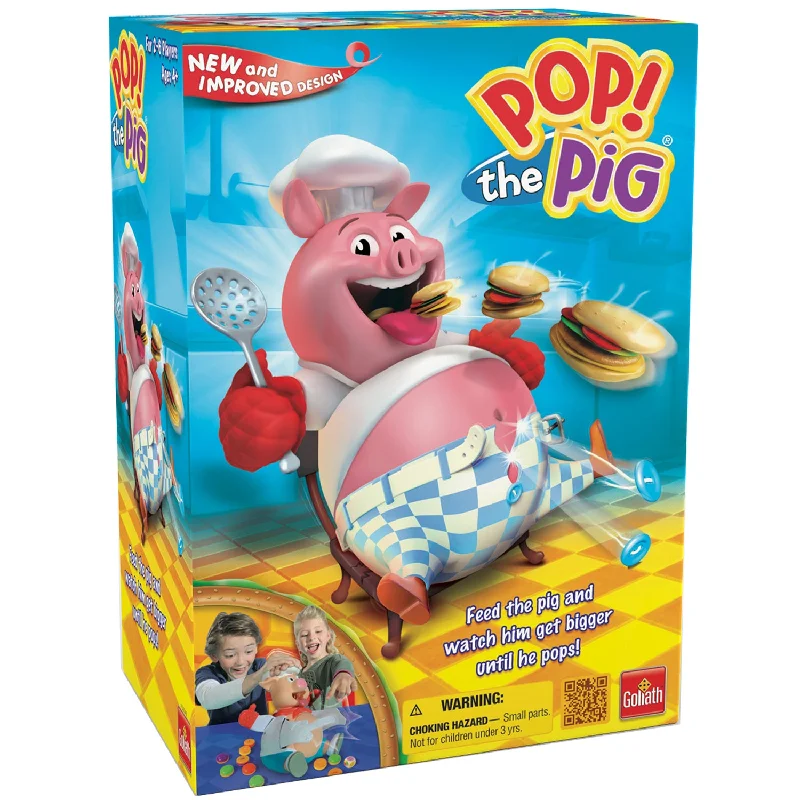Exciting gamesGoliath Pop the Pig Game - Interactive Feeding Game