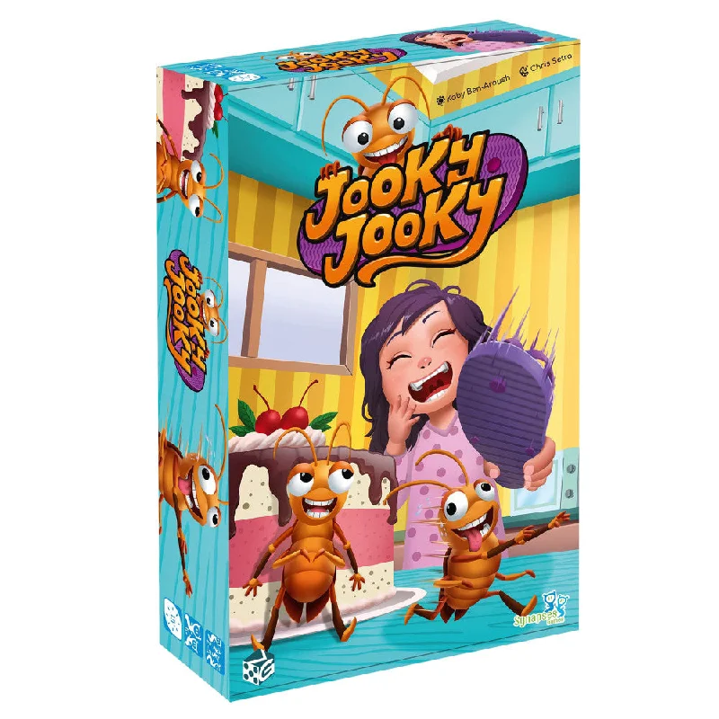 Fast-paced games Jooky Jooky Cockroach Chase Family Board Game by Greater Than Games