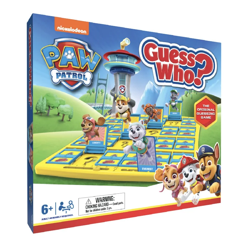 Logical puzzles Guess Who?: Paw Patrol Game