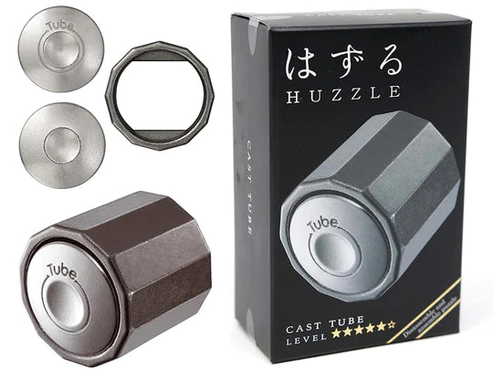 Time-consuming puzzles HANAYAMA HUZZLE CAST TUBE LV6