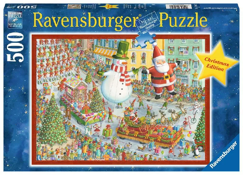 Multi-level puzzles Here Comes Christmas! 500 Piece Puzzle