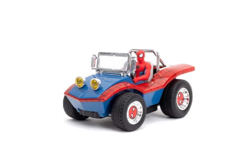 High-quality toy cars Hollywood Rides - Spider-Man Buggy 1:24 Scale Remote Control Car