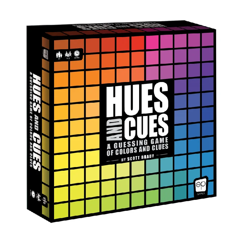Multi-level puzzles Hues and Cues Colorful Party Board Game