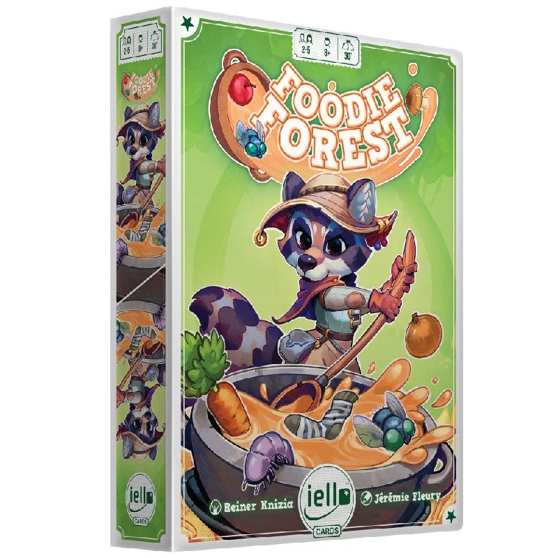 Time-consuming puzzles IELLO Foodie Forest Trick-Taking Card Game