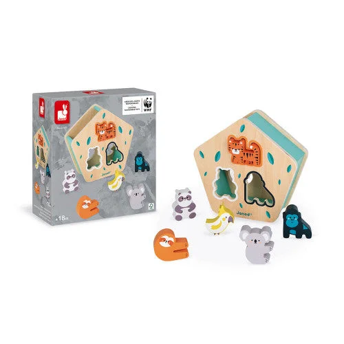 Entertaining games Animals Shape Sorter