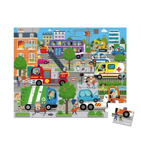Time-consuming puzzles Puzzle City Life - 36 Pieces