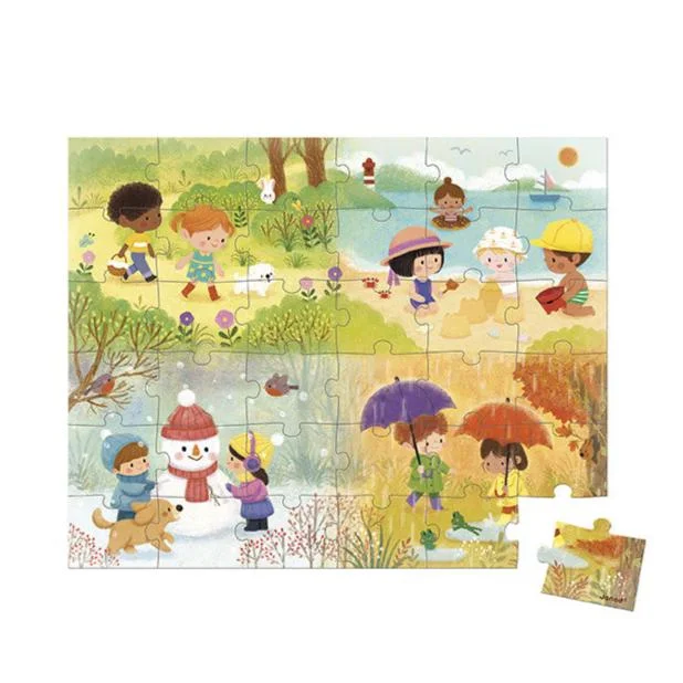 Competitive games Puzzle Seasons - 36 Pieces