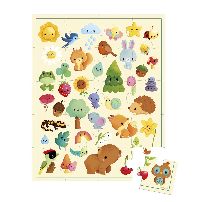 Interactive games Puzzle Nature Picture- 20 Pieces