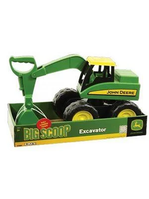 Fun toy carsJOHN DEERE BIG SCOOP LOADER EXCAVATOR