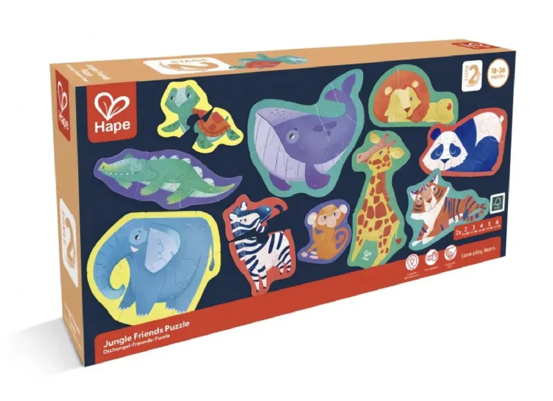 Engaging puzzlesJungle Friends Puzzle