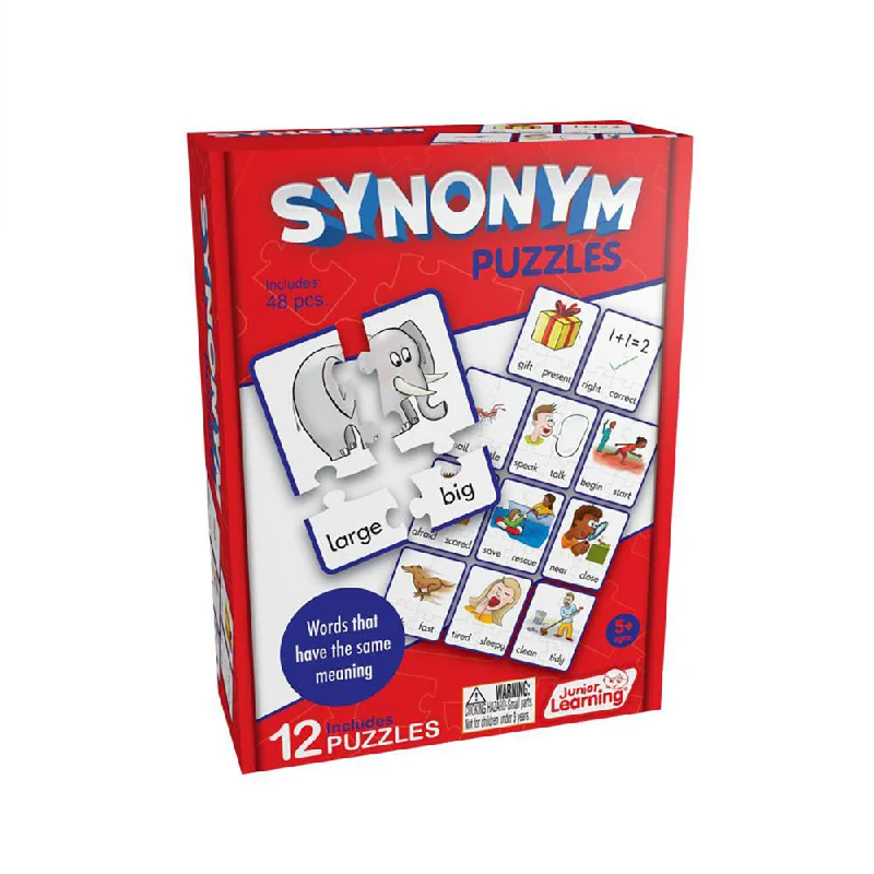Time-consuming puzzles Junior Learning Synonym Explorer - Educational Vocabulary Puzzle Set