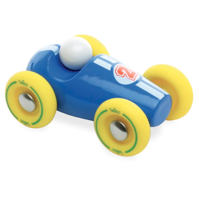 Fun toy carsLe Toy Van Mini Racecar Blue/Yellow