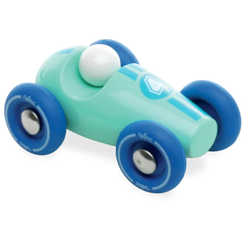 Enthusiastic toysLe Toy Van Mini Racecar Light Blue