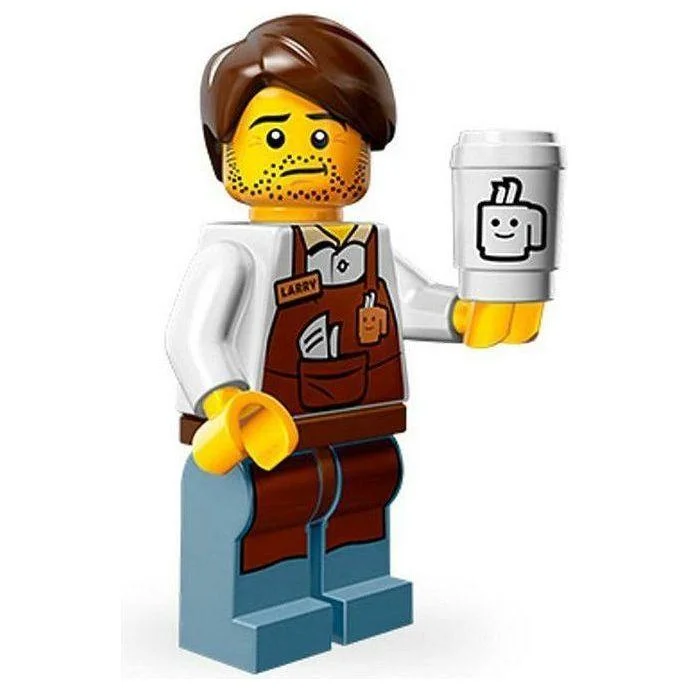 Perfect for both kids and adults LEGOLEGO 71004 The LEGO Movie Larry The Barista Minifigure