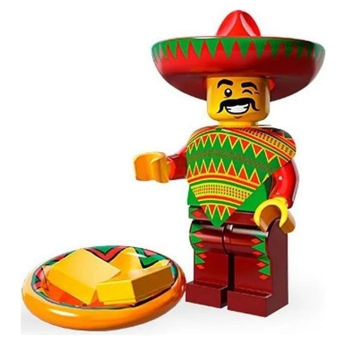 Timeless and classic LEGO toysLEGO 71004 The LEGO Movie Taco Tuesday Guy Minifigure