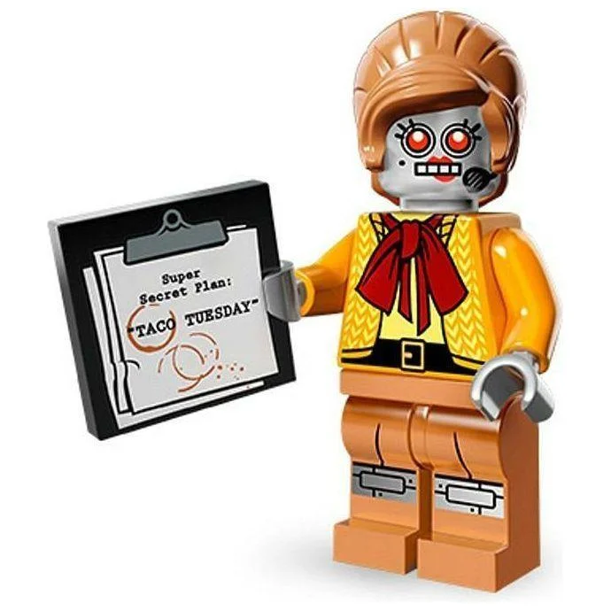 Consistently high-quality LEGO productsLEGO 71004 The LEGO Movie Velma Staplebot Minifigure