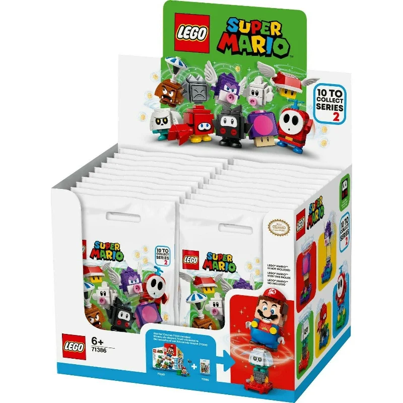 Thematically rich LEGO setsLEGO 71386 Super Mario Character Pack series 2 - Complete box of 20