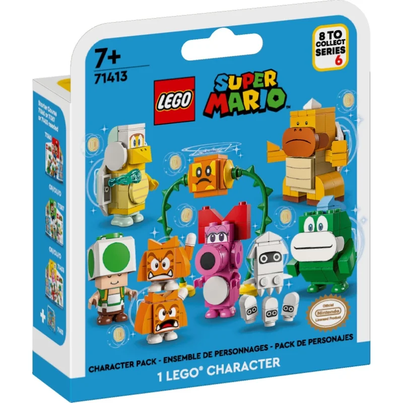 Inspiring problem-solving LEGO challengesLEGO 71413 Super Mario Series 6 Characters - Sealed box of 16 Inspiring problem-solving LEGO challengesLEGO 71413 Super Mario Series 6 Characters - Sealed box of 16