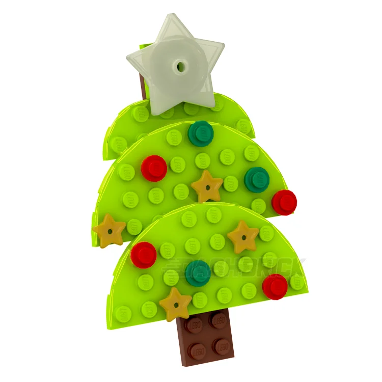 Consistently high-quality LEGO productsLEGO Christmas Tree Decoration - Glowing Christmas Tree (Glow in the Dark) [MiniMOC]