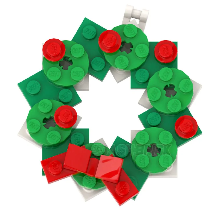 Offering a sense of pride LEGOLEGO Christmas Tree Decoration - Joyful Wreath [MiniMOC]