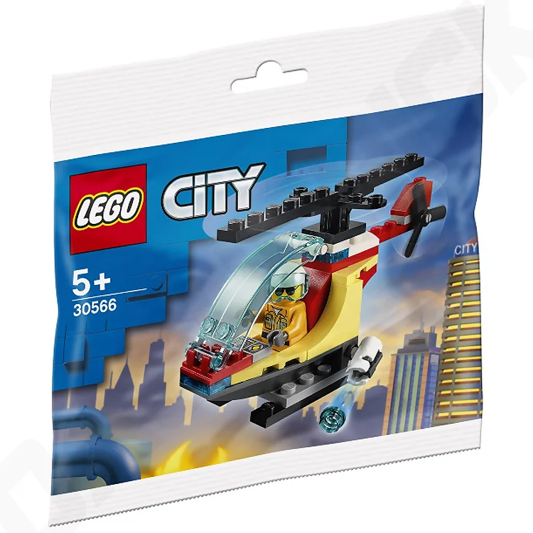Captivating and enchanting LEGO worldsLEGO City - Fire Helicopter Polybag [30566]