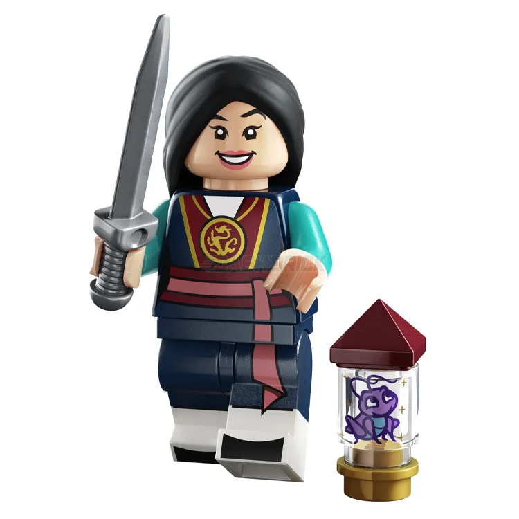 Endlessly replayable LEGO scenariosLEGO Collectable Minifigures - Mulan (9 of 18) [Disney 100] SEALED