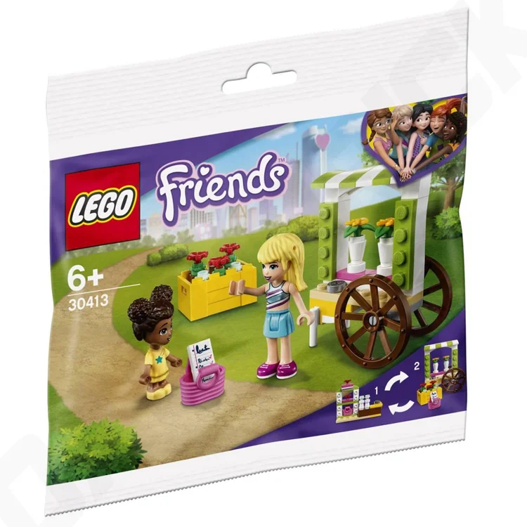Offering a wide range of themes LEGOLEGO Friends: Flower Cart Polybag (2021) [30413]