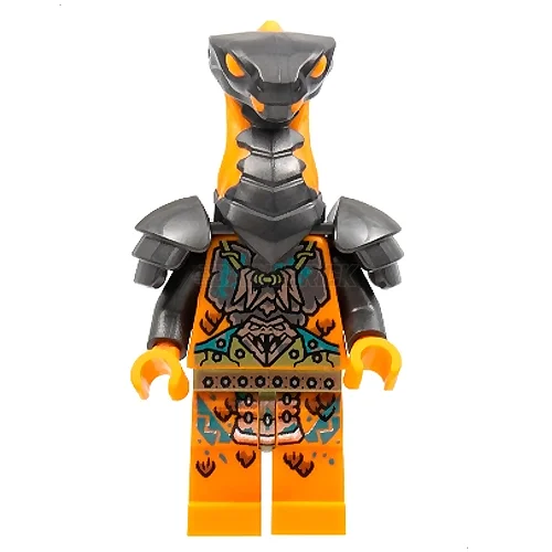 Encouraging hand-eye coordination LEGOLEGO Minifigure - Boa Destructor - Breastplate Torso, Pearl Dark Gray Head, Shoulder Pads [NINJAGO]