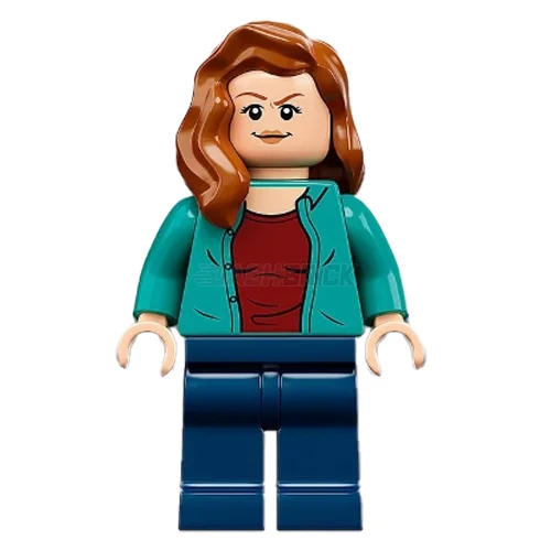 Promoting emotional intelligence LEGOLEGO Minifigure - Claire Dearing - Dark Turquoise Shirt [JURASSIC WORLD]